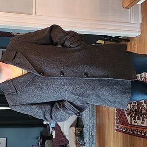 Vintage Wool Blend Gray Coat by Botany 500, sz. 42R